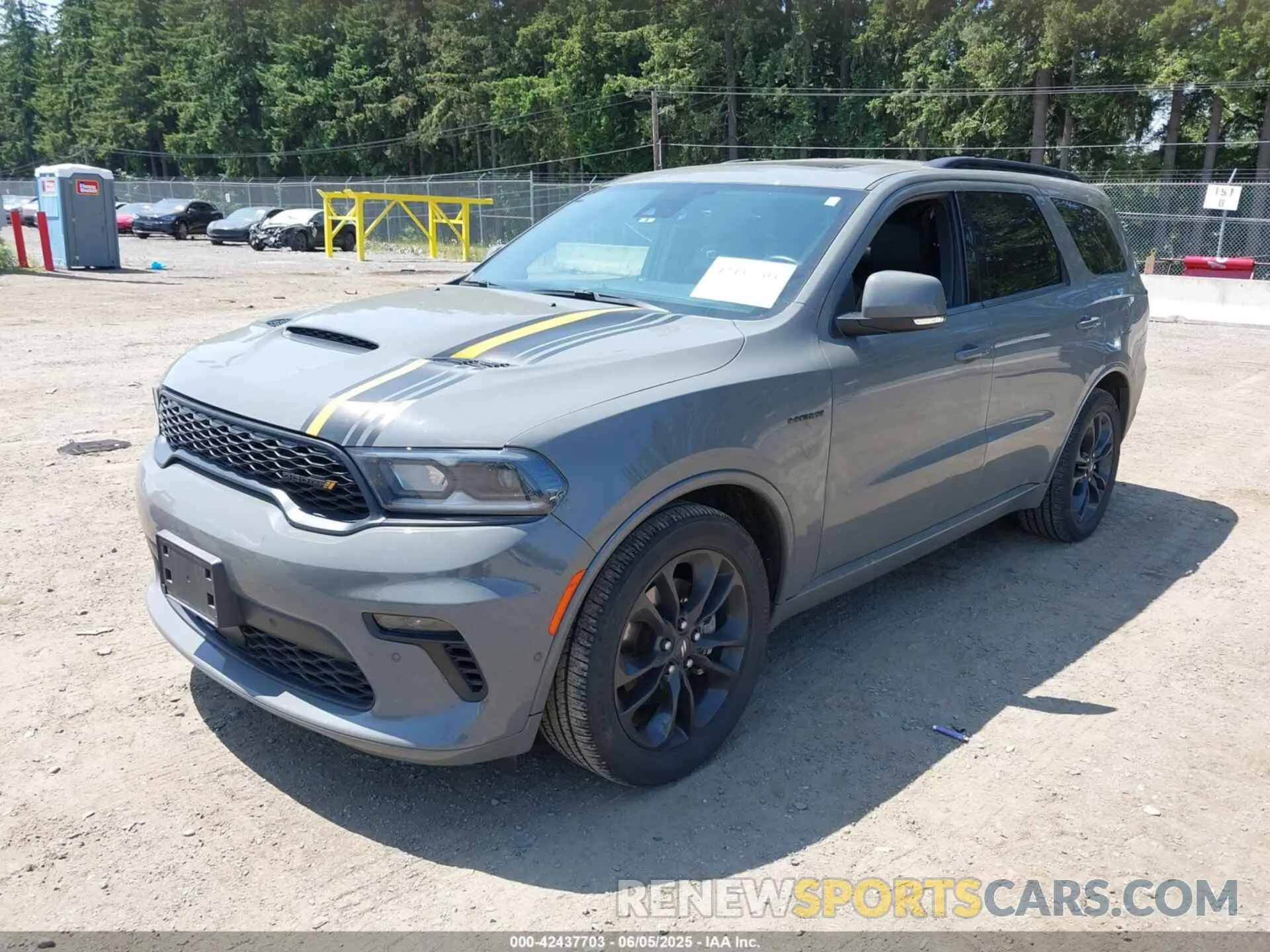 2 Photograph of a damaged car 1C4SDJCT9NC230716 DODGE DURANGO 2022