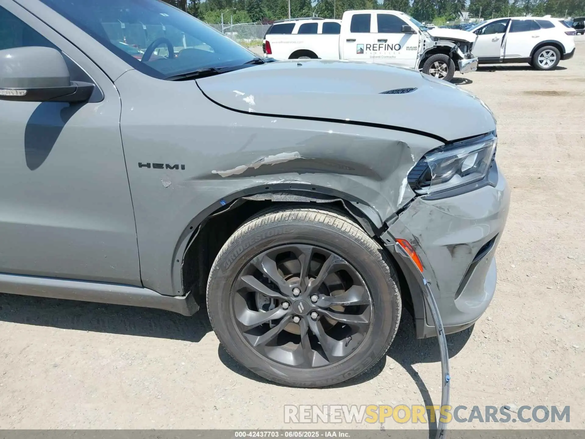 6 Photograph of a damaged car 1C4SDJCT9NC230716 DODGE DURANGO 2022