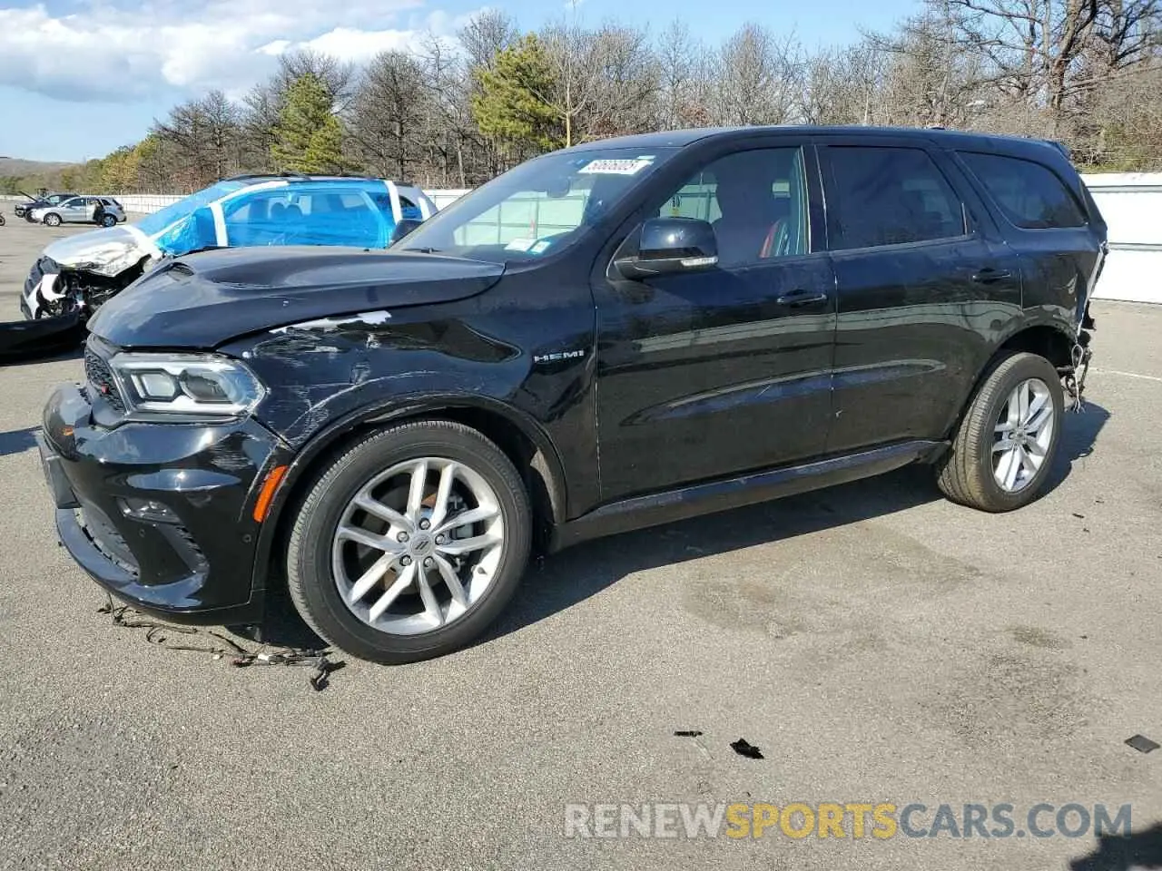 1 Фотография поврежденного автомобиля 1C4SDJCTXNC156593 DODGE DURANGO 2022