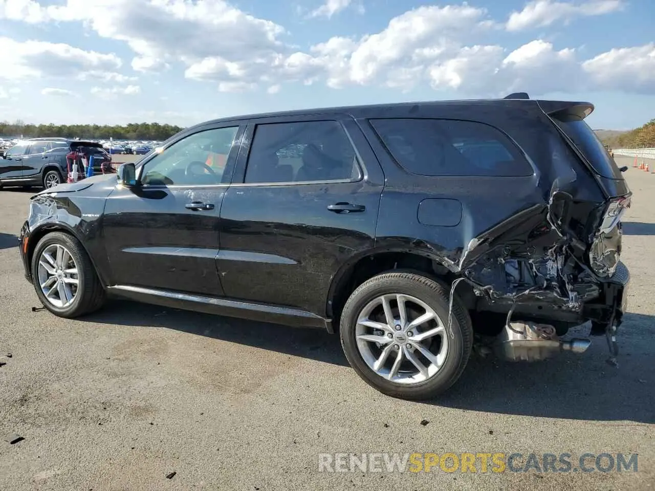 2 Фотография поврежденного автомобиля 1C4SDJCTXNC156593 DODGE DURANGO 2022