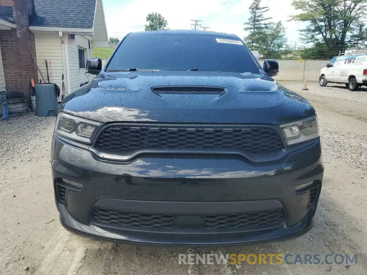 5 Photograph of a damaged car 1C4SDJGJ3NC106885 DODGE DURANGO 2022