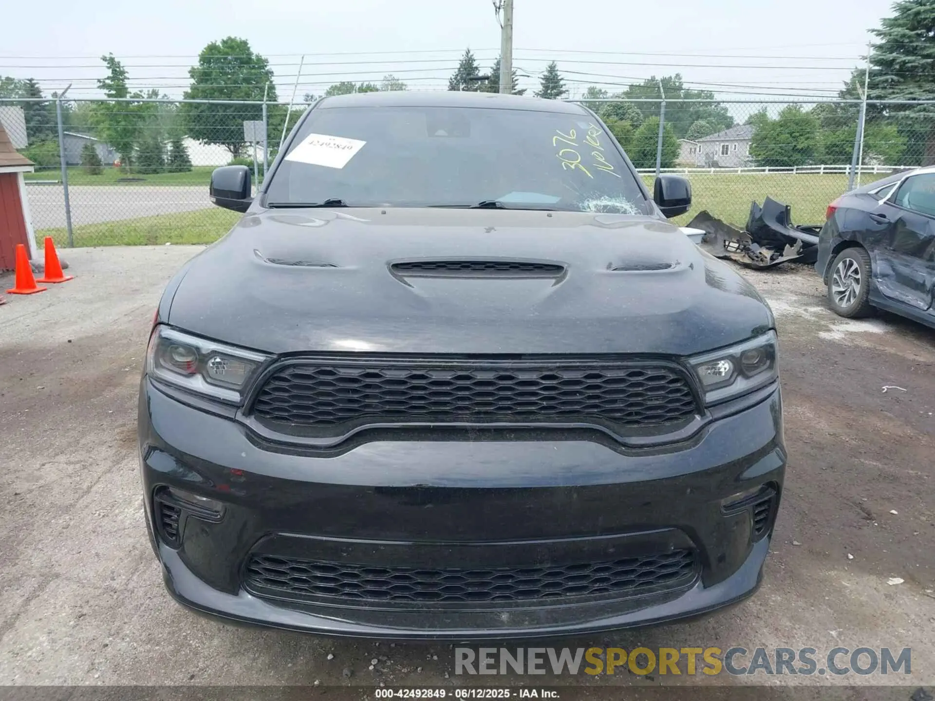 11 Фотография поврежденного автомобиля 1C4SDJGJ6NC133076 DODGE DURANGO 2022