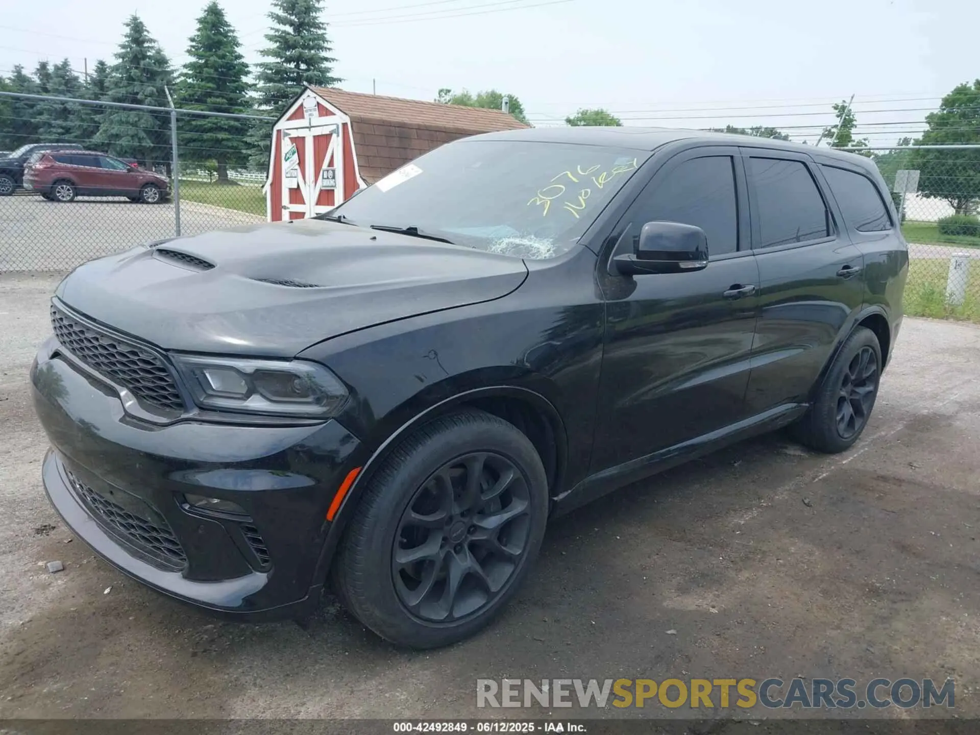 2 Фотография поврежденного автомобиля 1C4SDJGJ6NC133076 DODGE DURANGO 2022