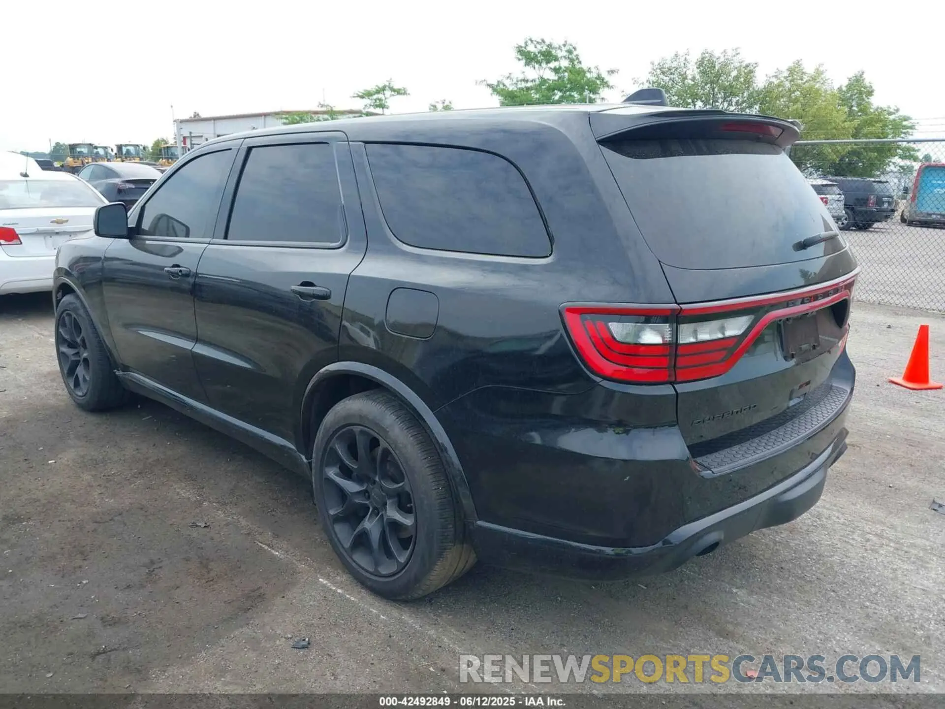 3 Фотография поврежденного автомобиля 1C4SDJGJ6NC133076 DODGE DURANGO 2022