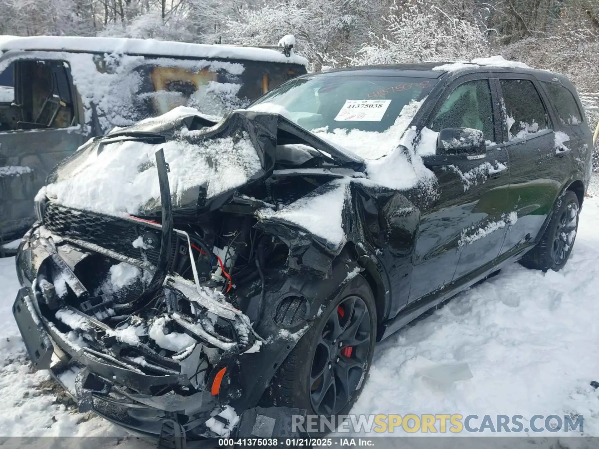 2 Photograph of a damaged car 1C4SDJGJ8NC133080 DODGE DURANGO 2022