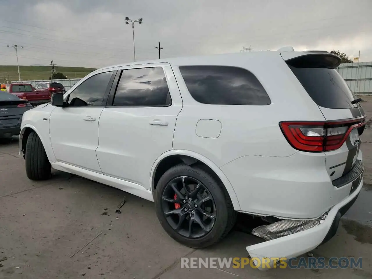 2 Photograph of a damaged car 1C4SDJGJ9NC214380 DODGE DURANGO 2022