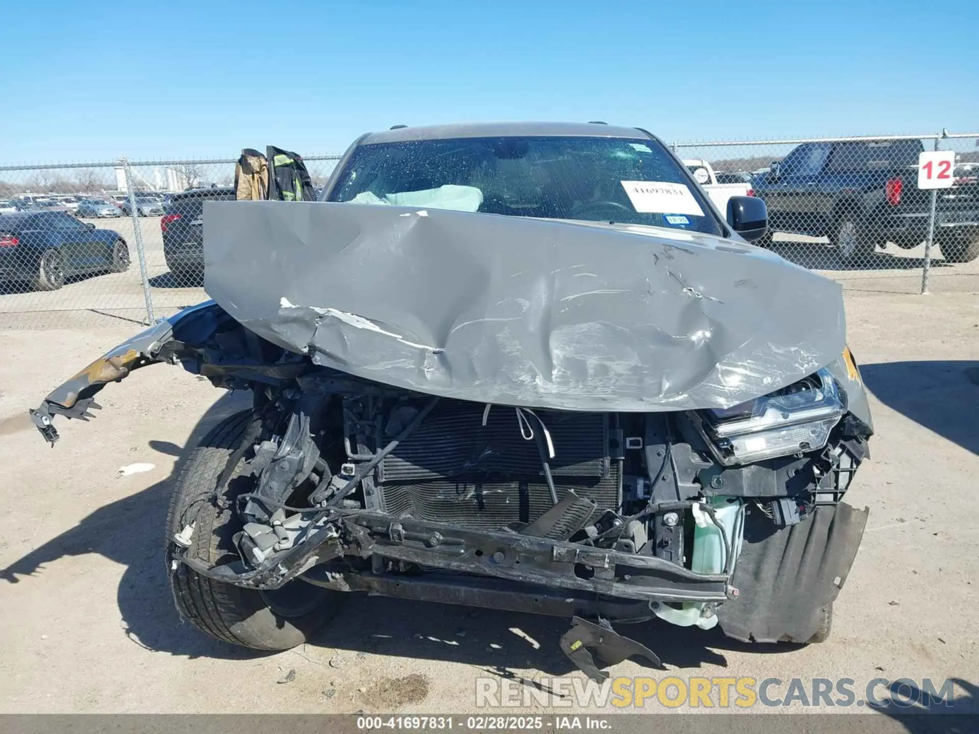 12 Photograph of a damaged car 1C4RDHAGXPC616819 DODGE DURANGO 2023