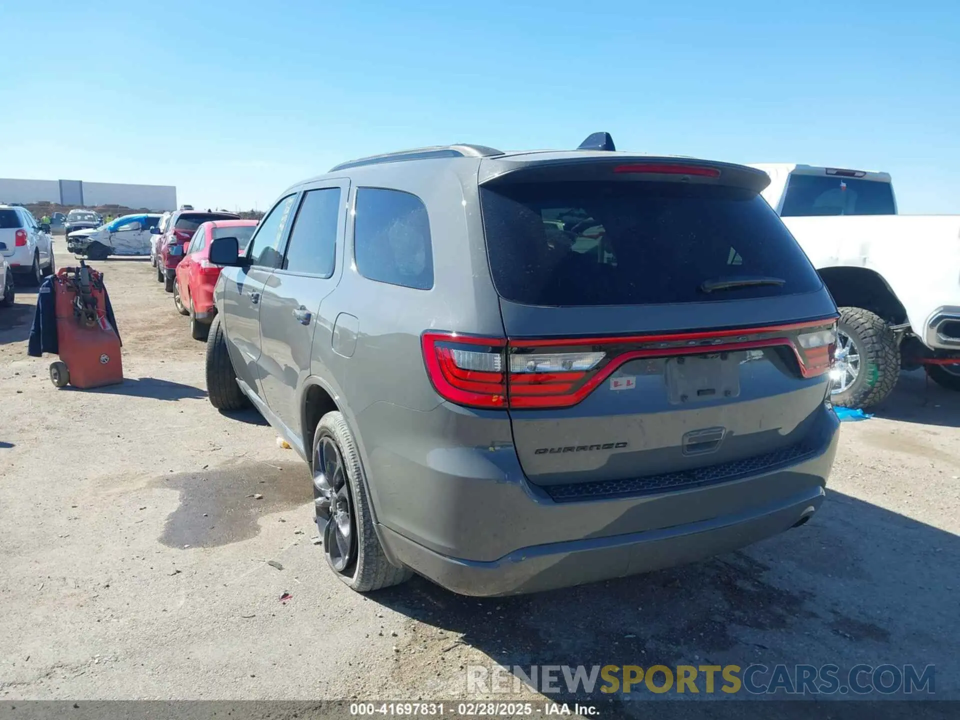 3 Photograph of a damaged car 1C4RDHAGXPC616819 DODGE DURANGO 2023
