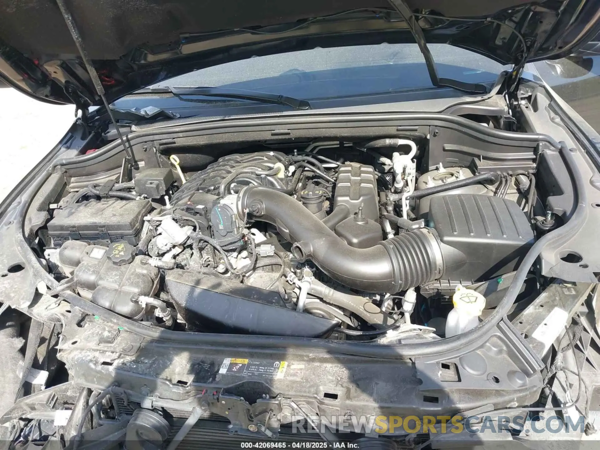 10 Фотография поврежденного автомобиля 1C4RDHAGXPC635211 DODGE DURANGO 2023