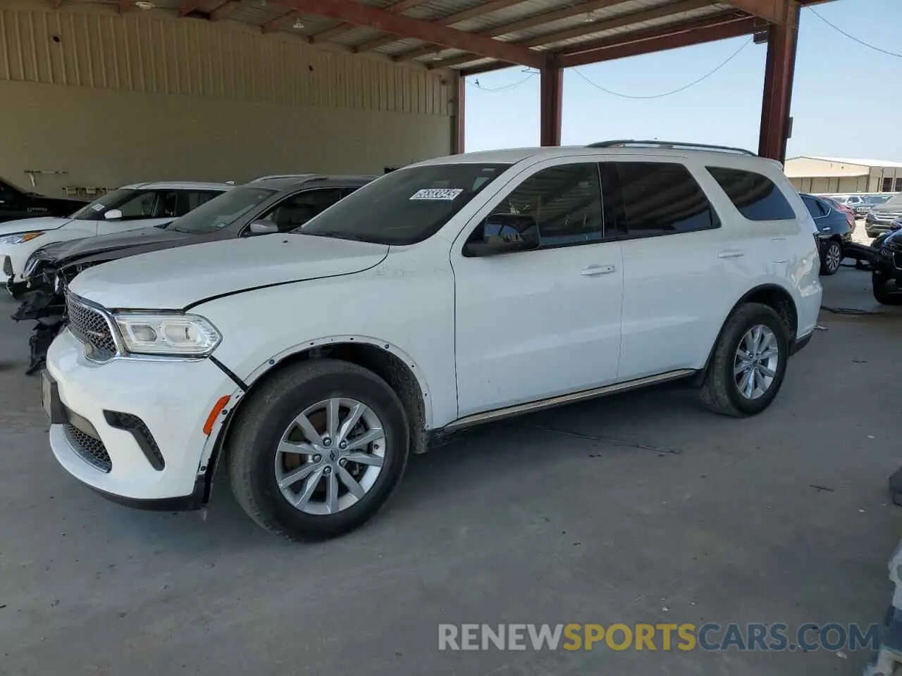1 Photograph of a damaged car 1C4RDHAGXPC635242 DODGE DURANGO 2023