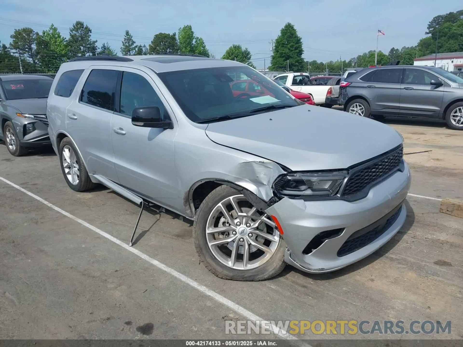 1 Photograph of a damaged car 1C4RDHDG5PC636018 DODGE DURANGO 2023