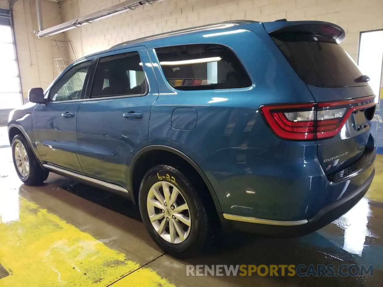 2 Фотография поврежденного автомобиля 1C4RDJAGXPC718175 DODGE DURANGO 2023