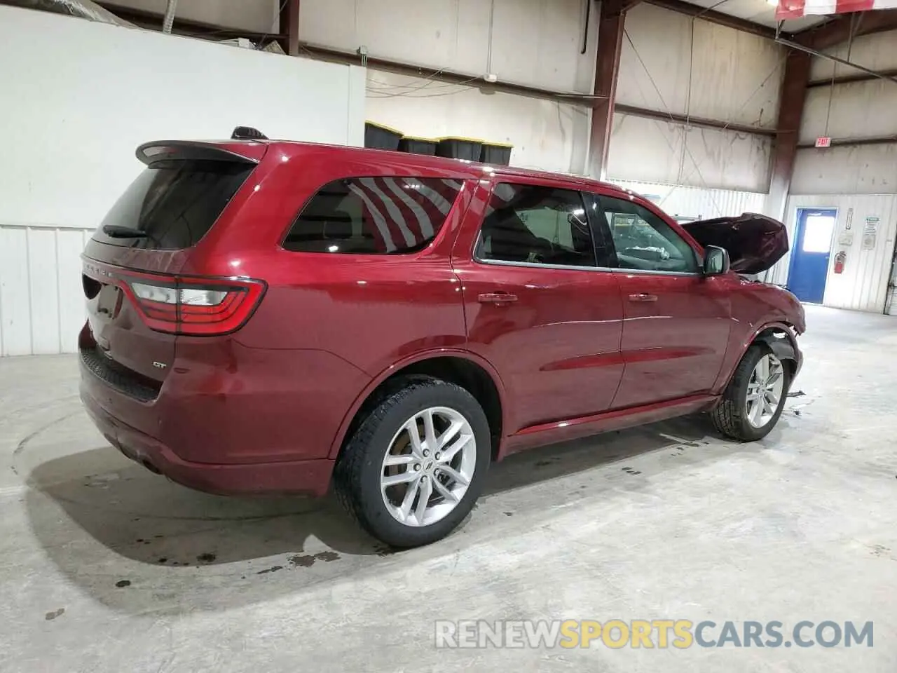 3 Photograph of a damaged car 1C4RDJDG2PC617644 DODGE DURANGO 2023
