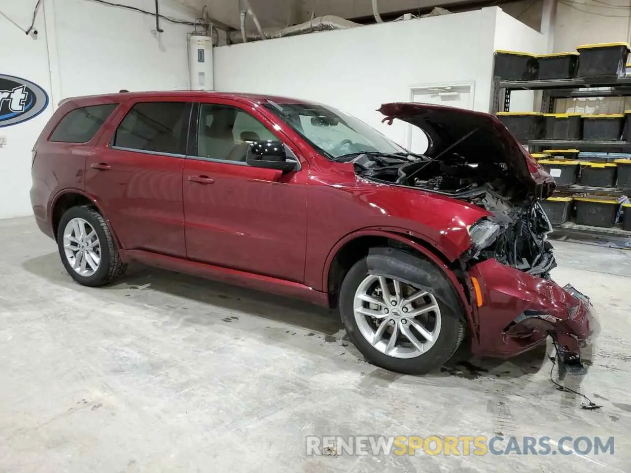 4 Photograph of a damaged car 1C4RDJDG2PC617644 DODGE DURANGO 2023