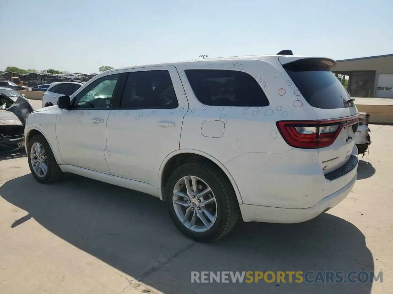 2 Photograph of a damaged car 1C4RDJDG5PC585580 DODGE DURANGO 2023