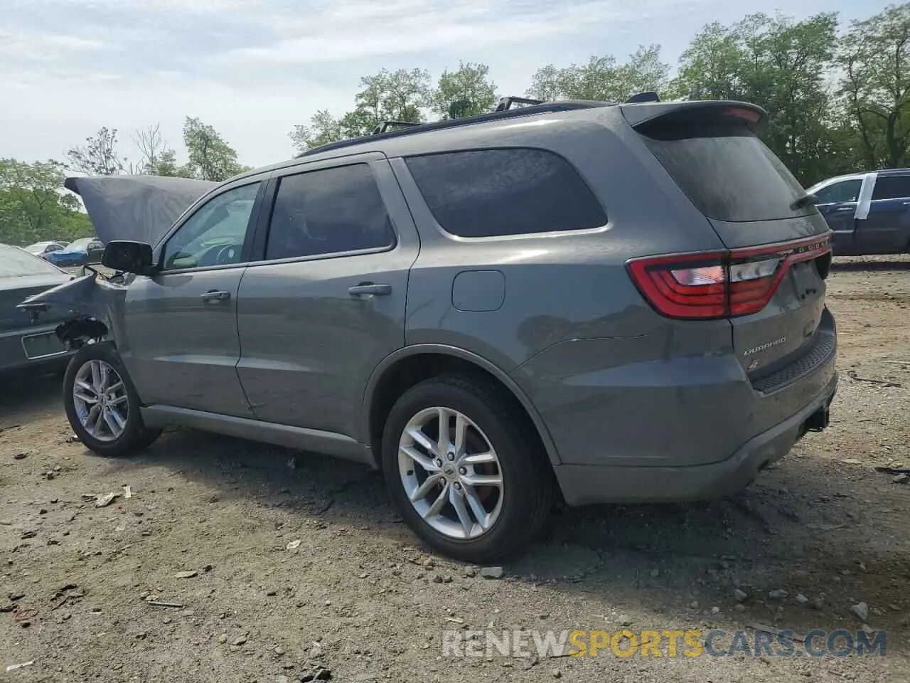 2 Photograph of a damaged car 1C4RDJDG6PC637220 DODGE DURANGO 2023