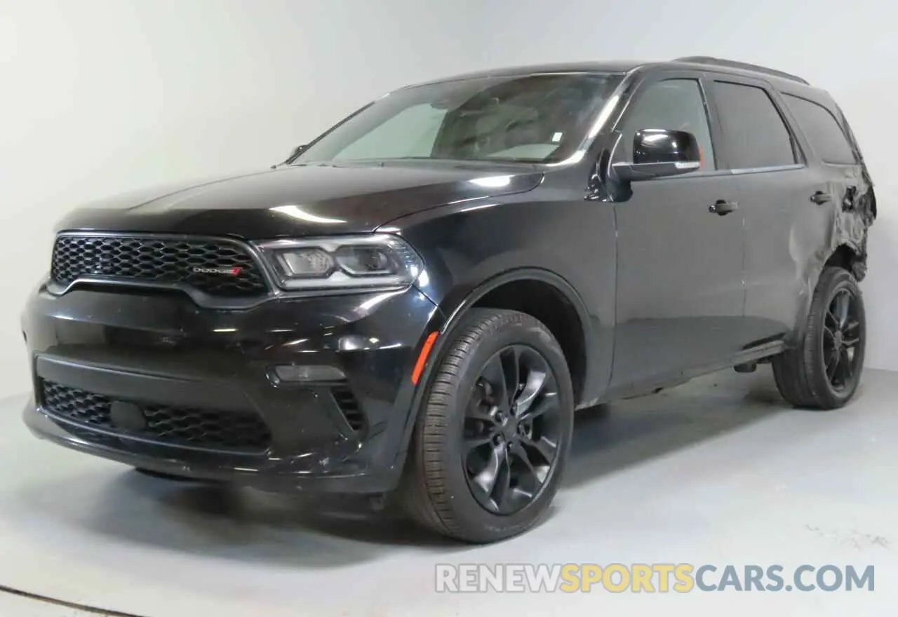 2 Photograph of a damaged car 1C4RDJDG7PC597360 DODGE DURANGO 2023