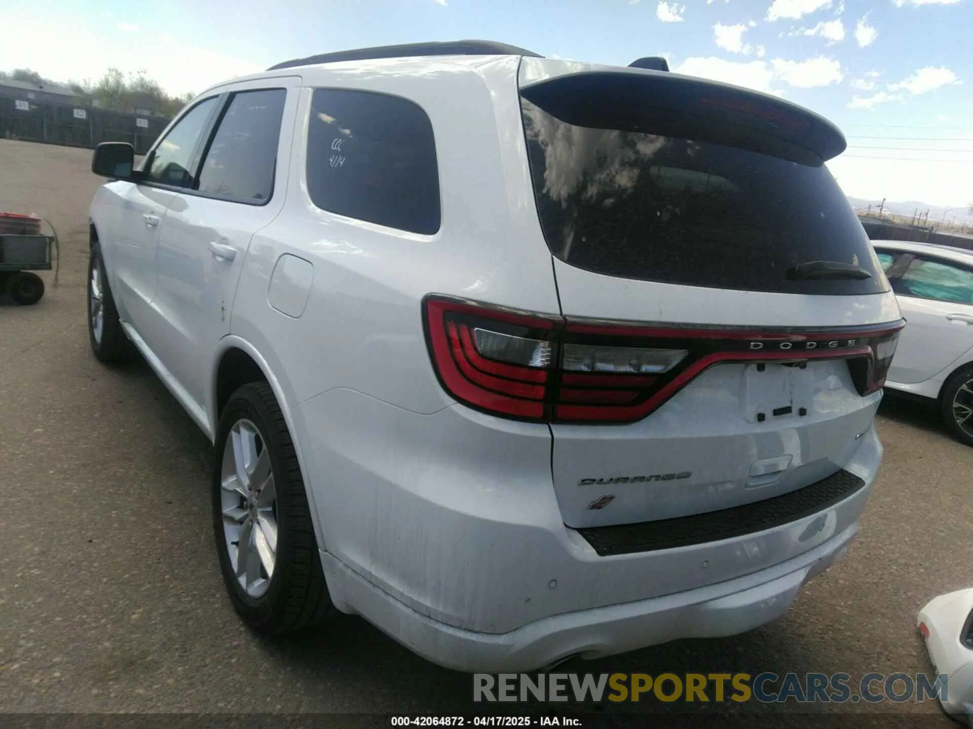 3 Фотография поврежденного автомобиля 1C4RDJDG9PC580141 DODGE DURANGO 2023