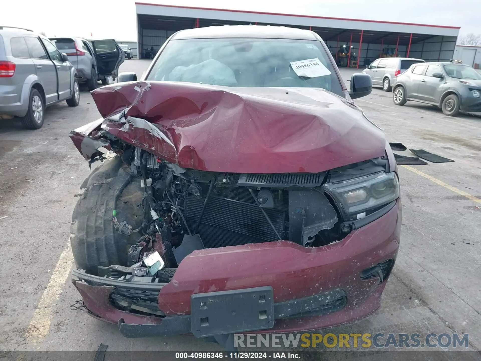12 Photograph of a damaged car 1C4RDJDG9PC618841 DODGE DURANGO 2023