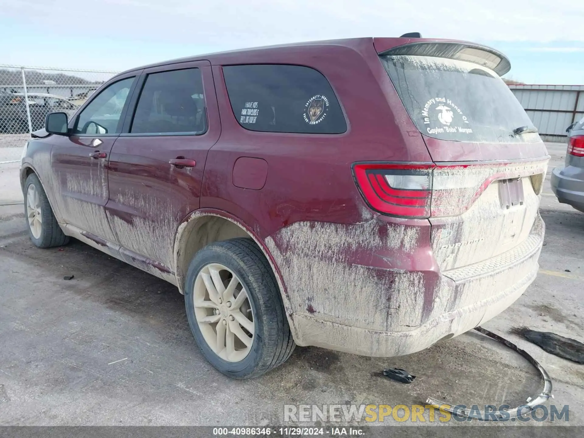 3 Photograph of a damaged car 1C4RDJDG9PC618841 DODGE DURANGO 2023
