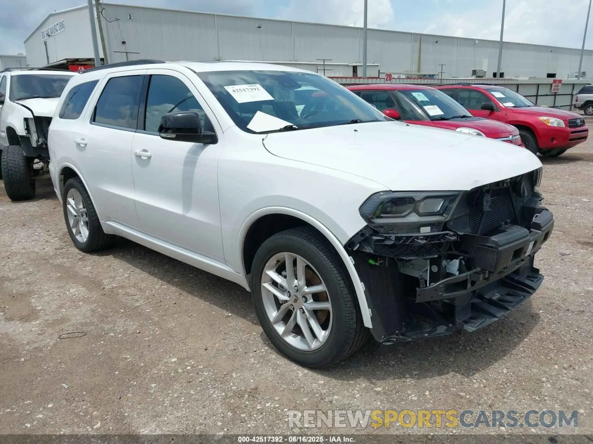 1 Photograph of a damaged car 1C4RDJDGXPC574283 DODGE DURANGO 2023