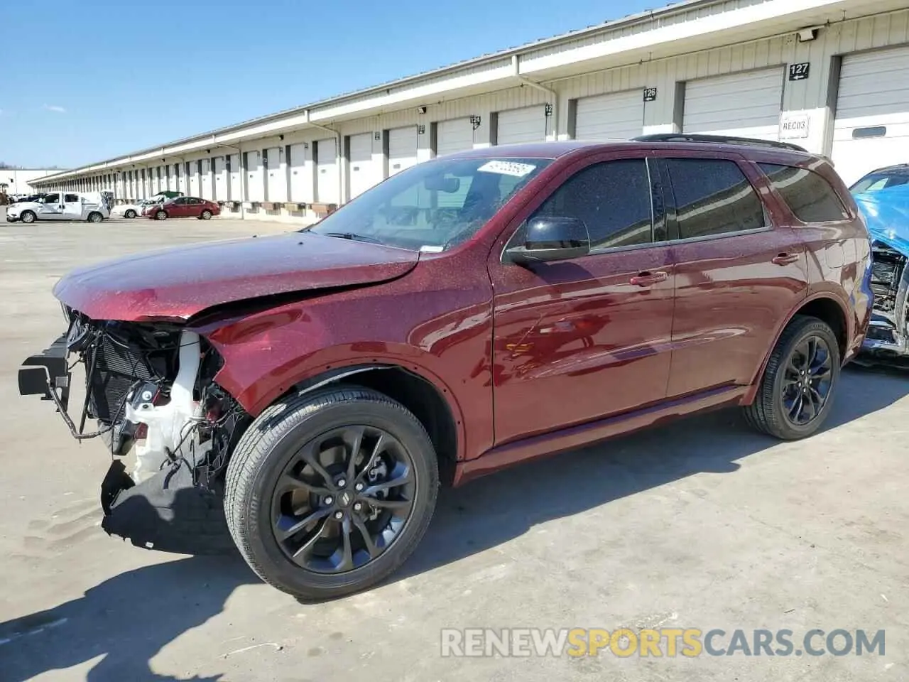 1 Photograph of a damaged car 1C4RDJDGXPC656255 DODGE DURANGO 2023