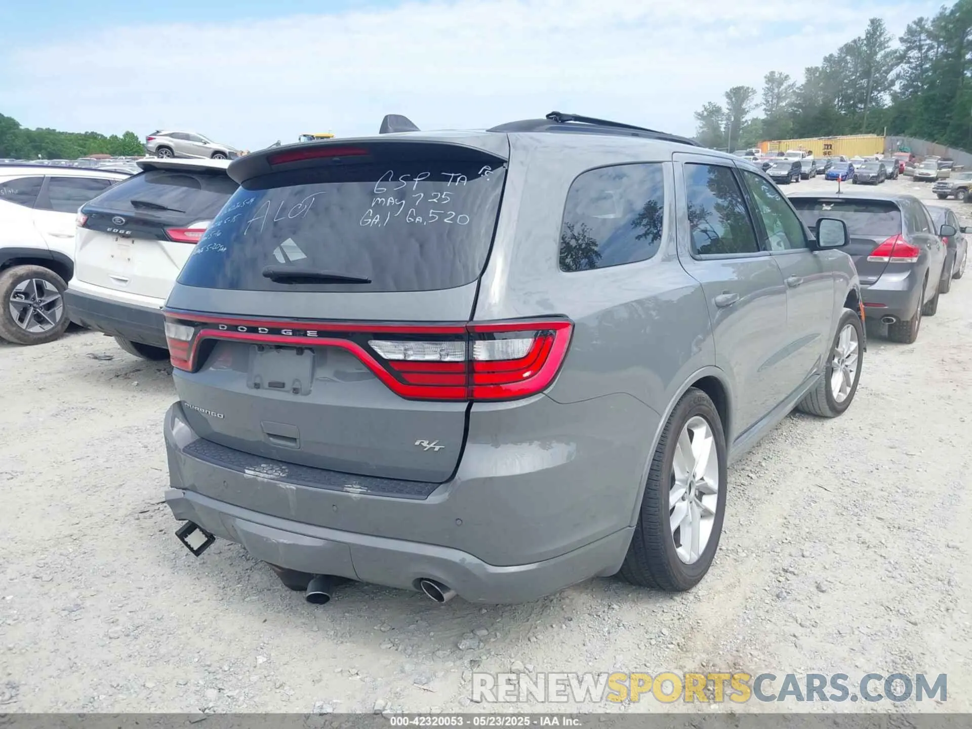 4 Фотография поврежденного автомобиля 1C4SDHCT1PC616557 DODGE DURANGO 2023