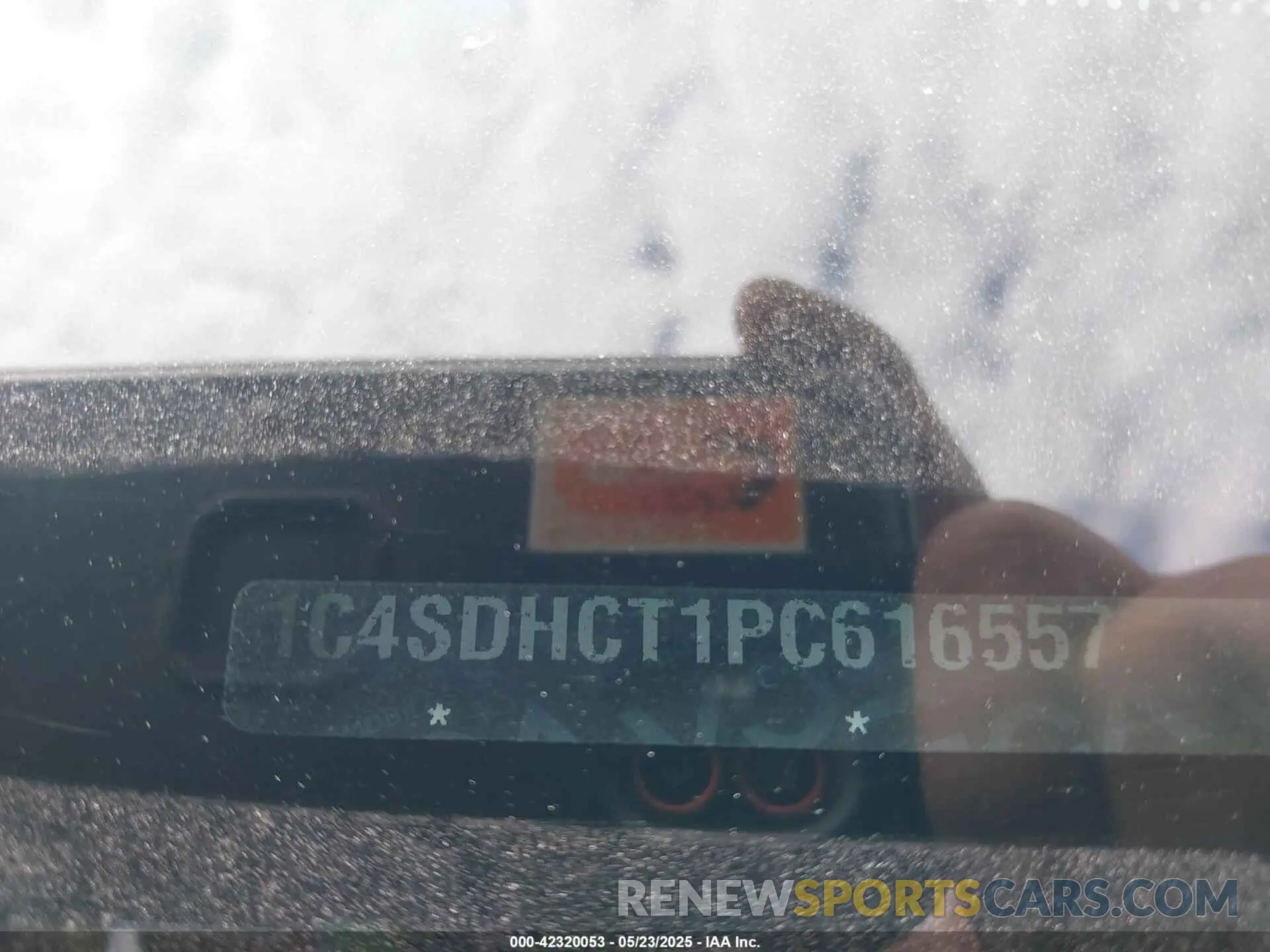 9 Фотография поврежденного автомобиля 1C4SDHCT1PC616557 DODGE DURANGO 2023