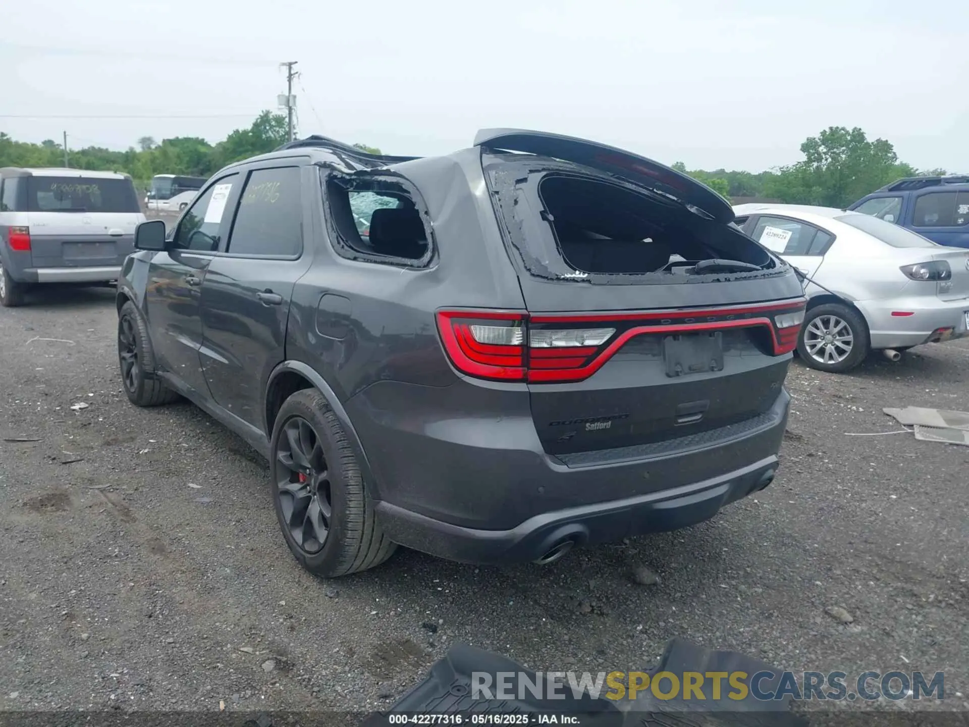 3 Фотография поврежденного автомобиля 1C4SDJCT0PC695209 DODGE DURANGO 2023