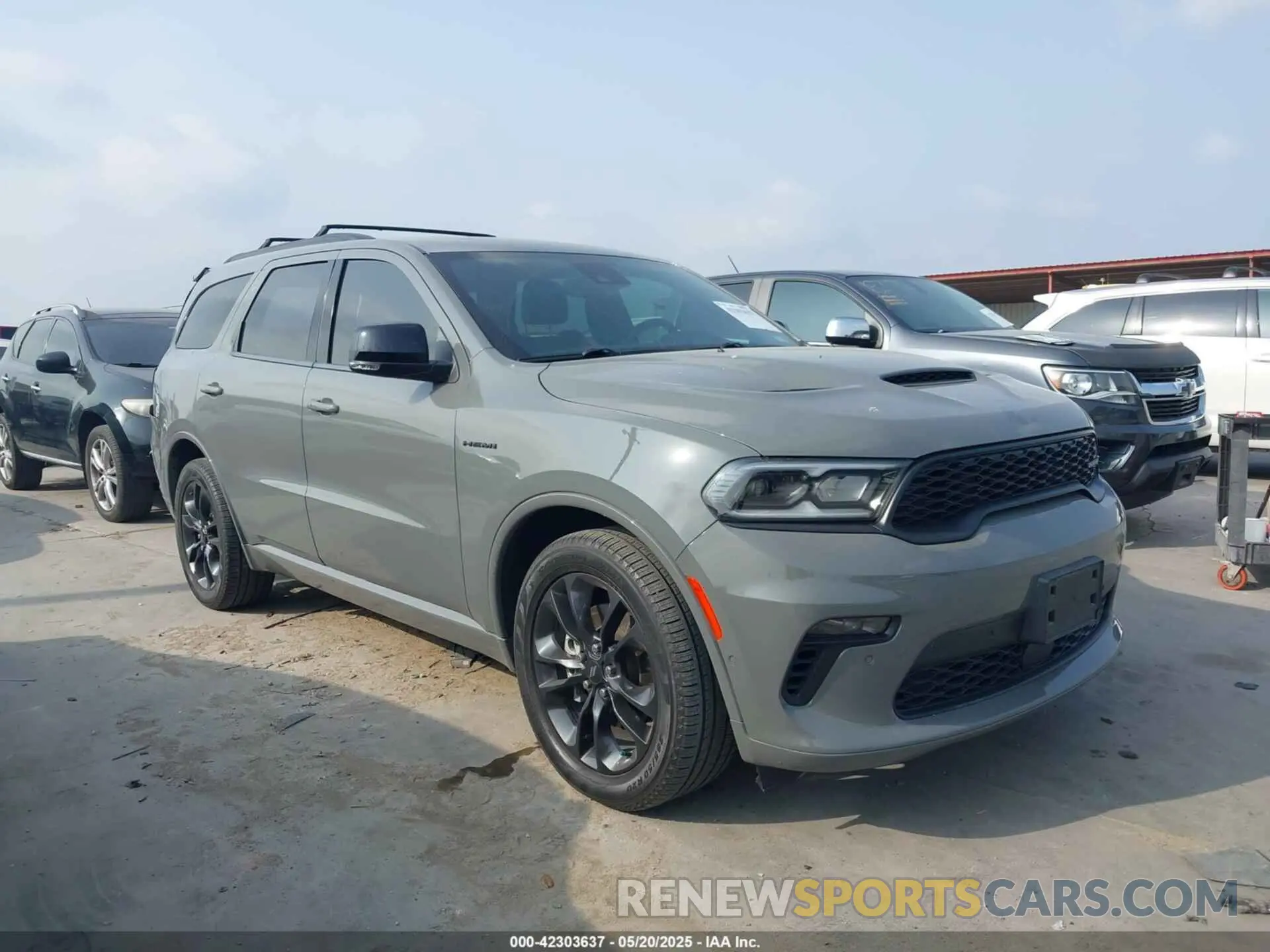 1 Photograph of a damaged car 1C4SDJCT4PC580502 DODGE DURANGO 2023