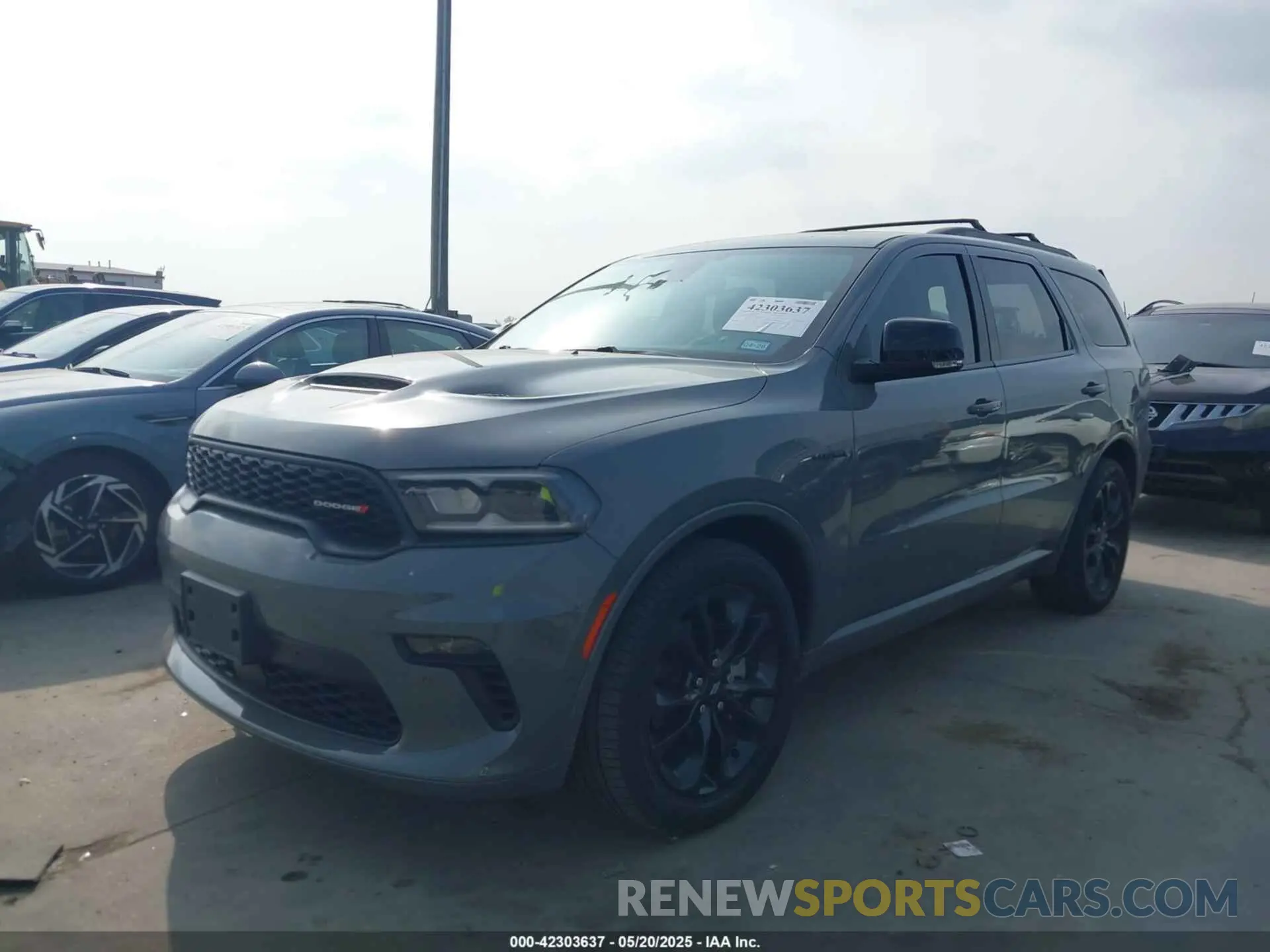 2 Photograph of a damaged car 1C4SDJCT4PC580502 DODGE DURANGO 2023