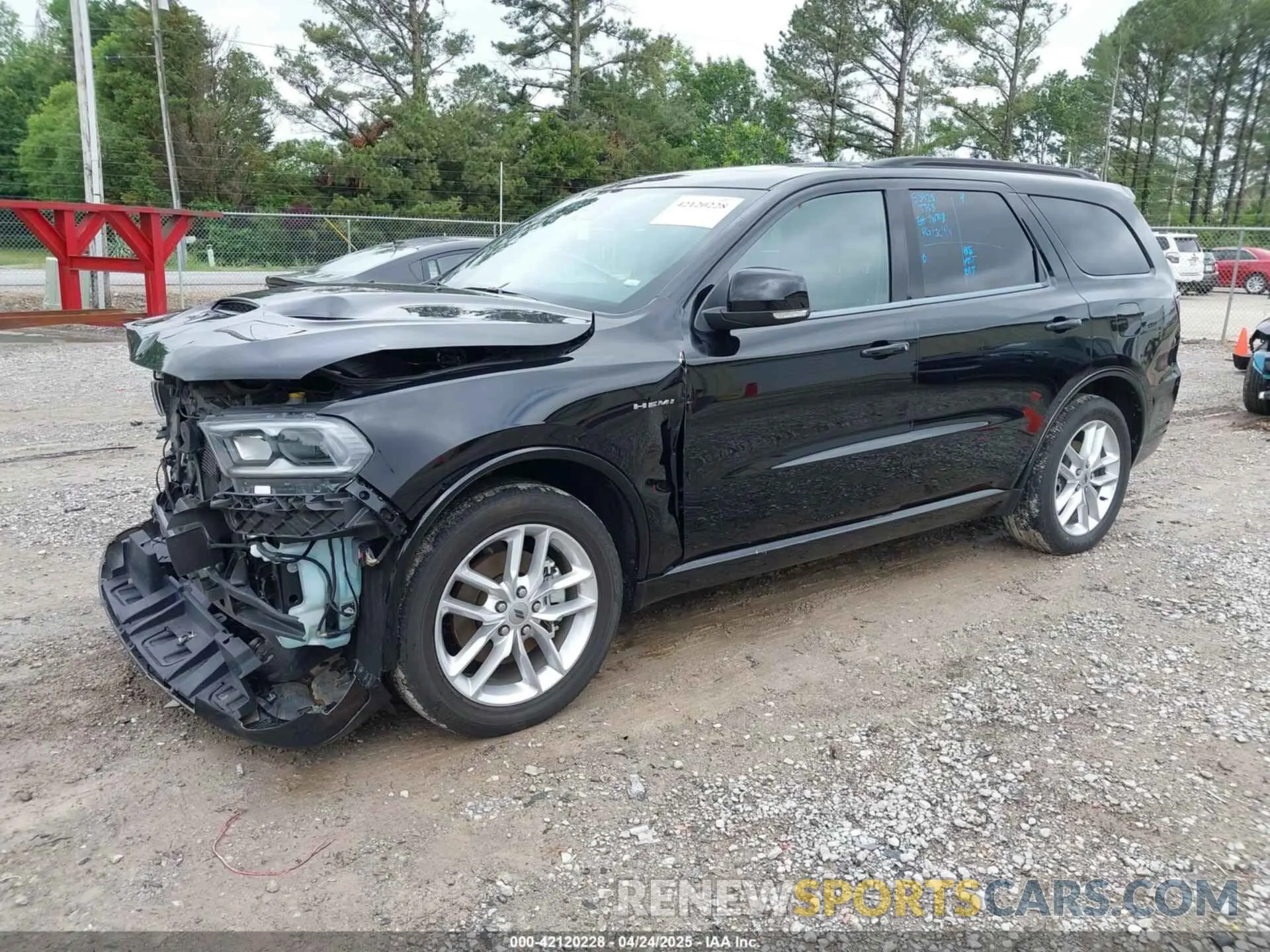 2 Фотография поврежденного автомобиля 1C4SDJCT7PC553942 DODGE DURANGO 2023