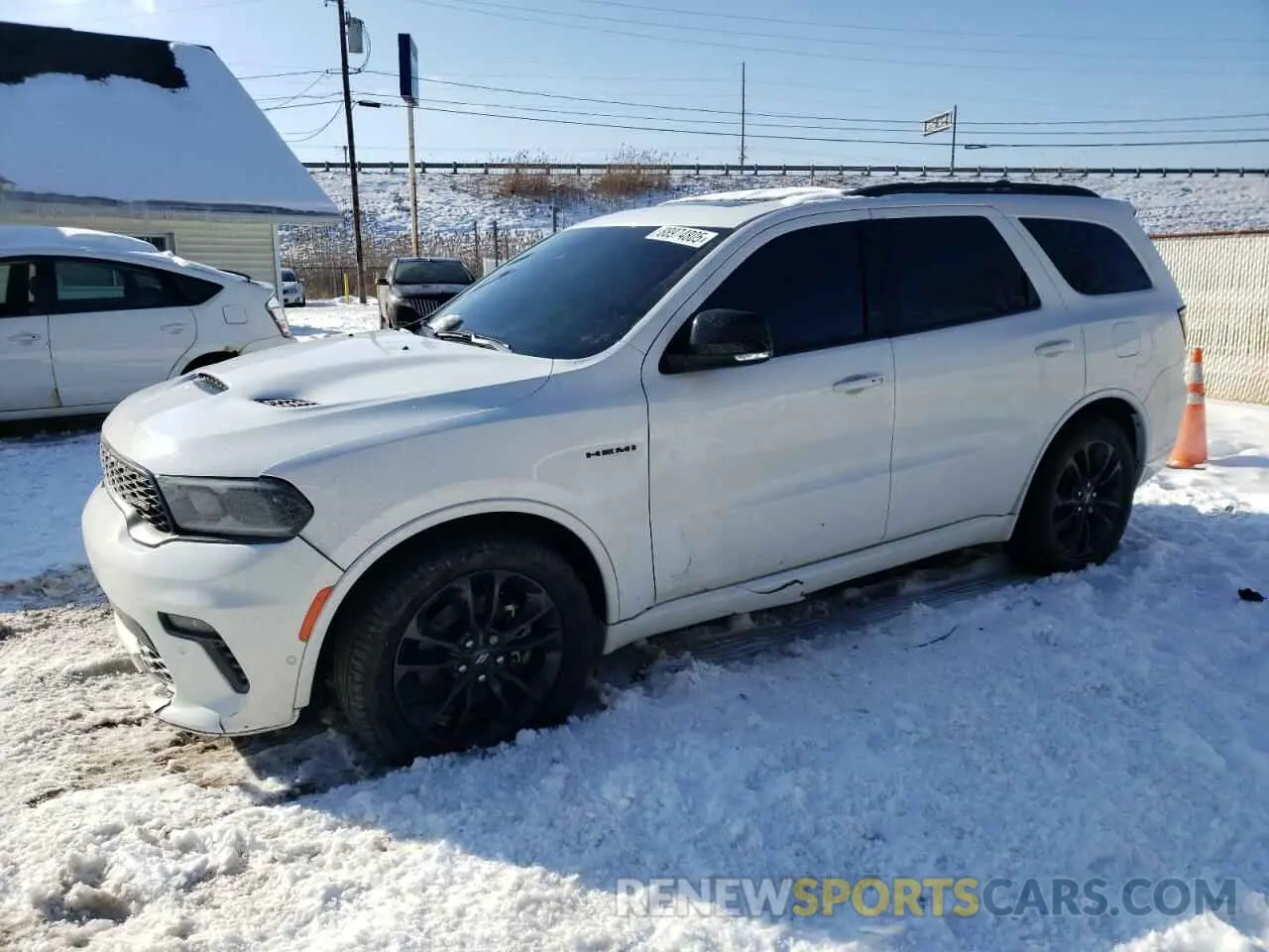1 Photograph of a damaged car 1C4SDJCT7PC559174 DODGE DURANGO 2023
