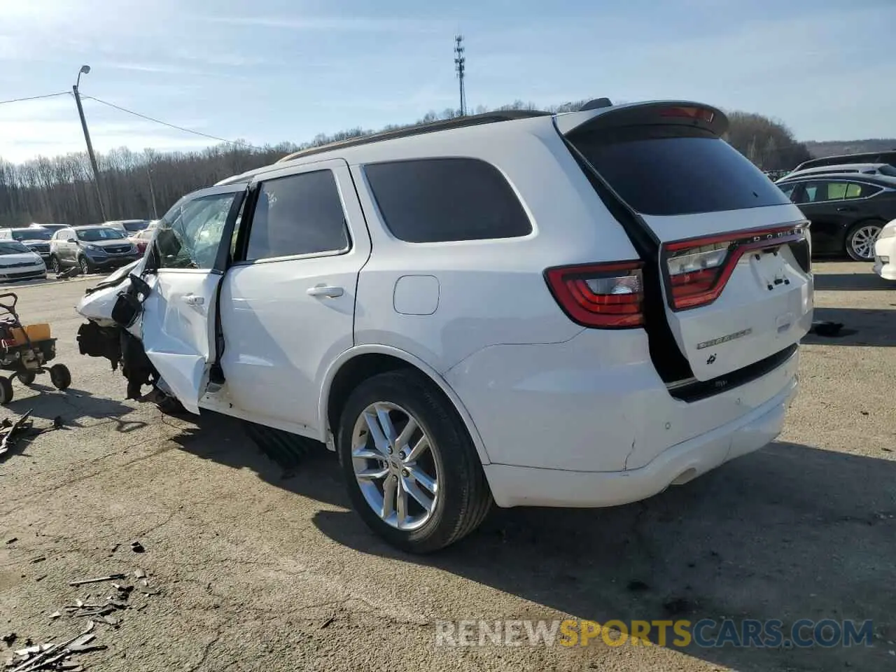 2 Photograph of a damaged car 1C4SDJCT9PC602994 DODGE DURANGO 2023