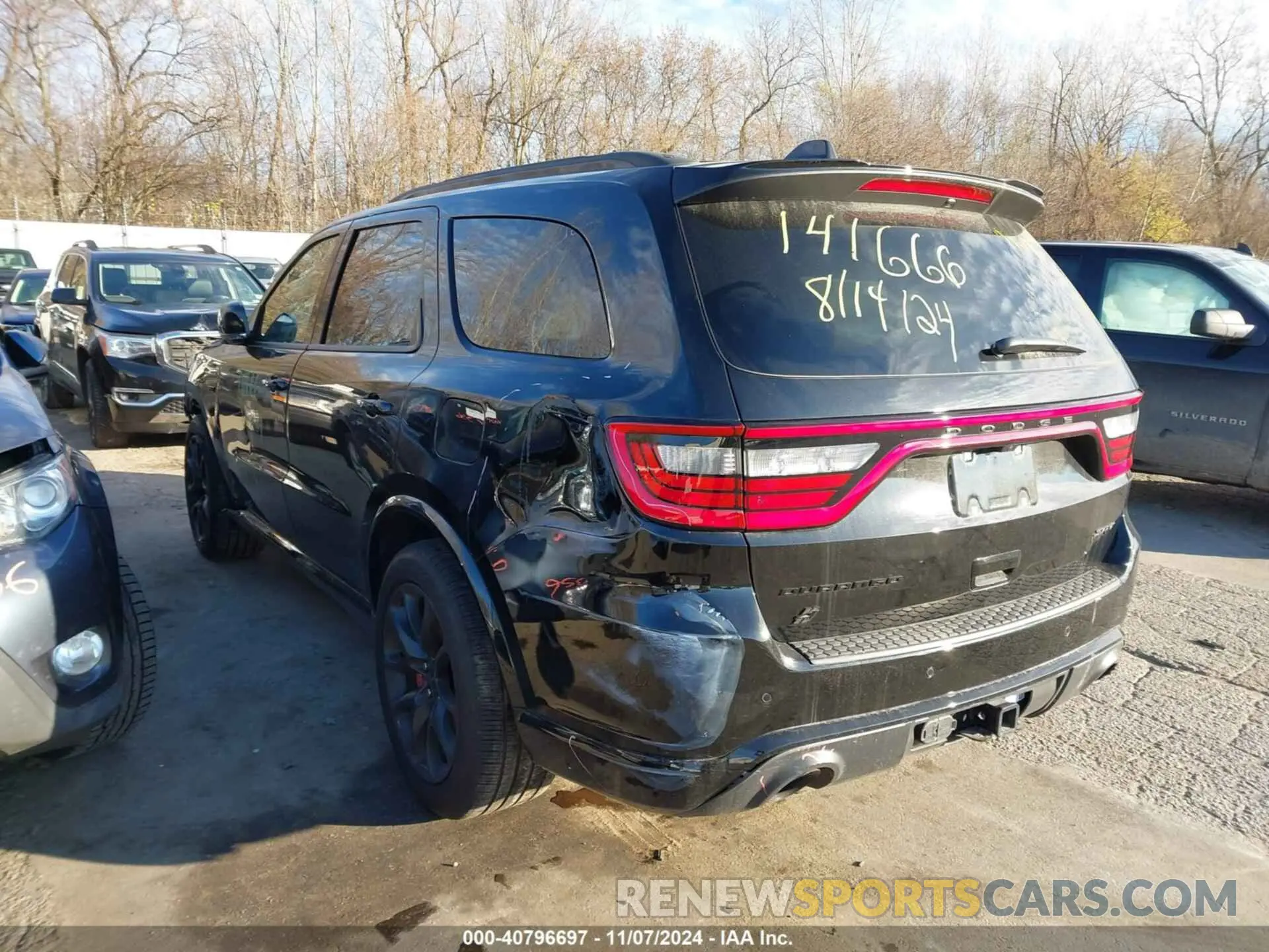 3 Photograph of a damaged car 1C4SDJGJ9PC693449 DODGE DURANGO 2023