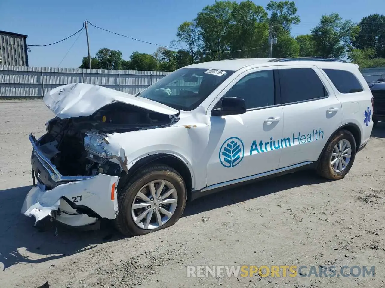1 Photograph of a damaged car 1C4RDHAG6RC207025 DODGE DURANGO 2024