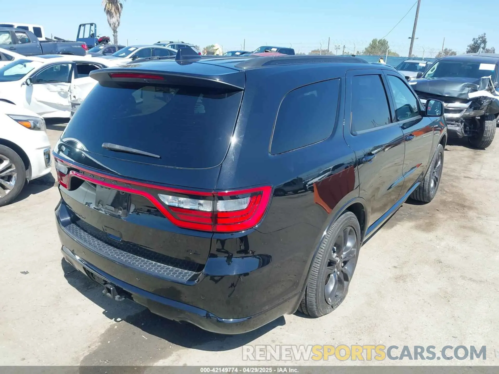 4 Фотография поврежденного автомобиля 1C4SDJCT9RC205143 DODGE DURANGO 2024
