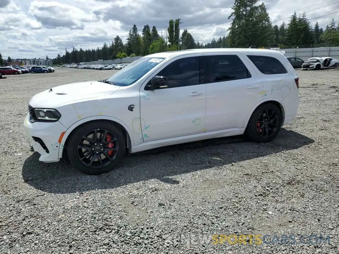 1 Photograph of a damaged car 1C4SDJH98RC228524 DODGE DURANGO 2024