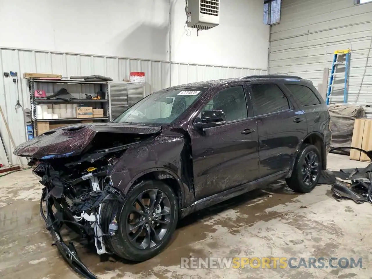 1 Photograph of a damaged car 1C4RDJDG0SC502243 DODGE DURANGO 2025