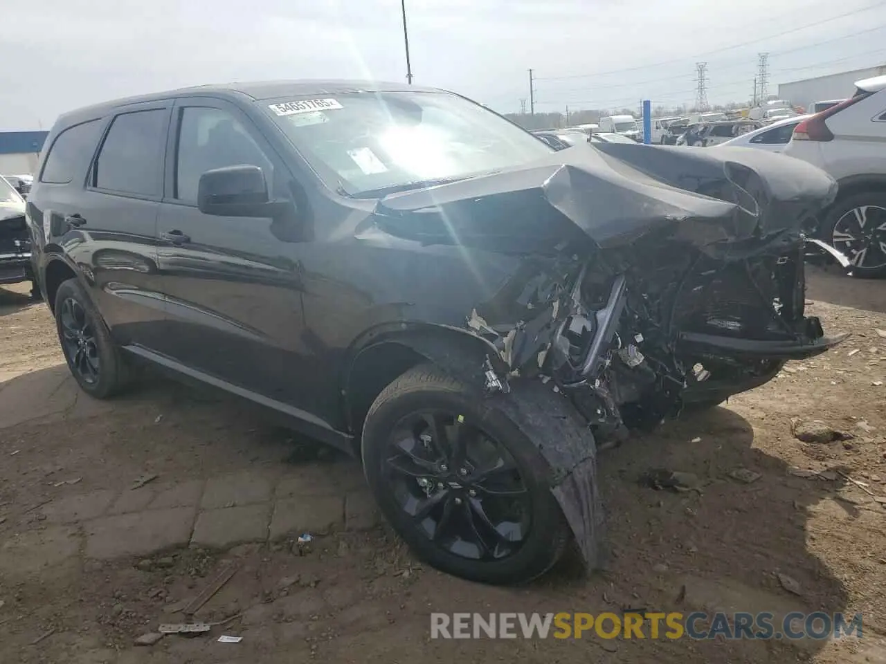 4 Photograph of a damaged car 1C4RDJDG1SC533873 DODGE DURANGO 2025