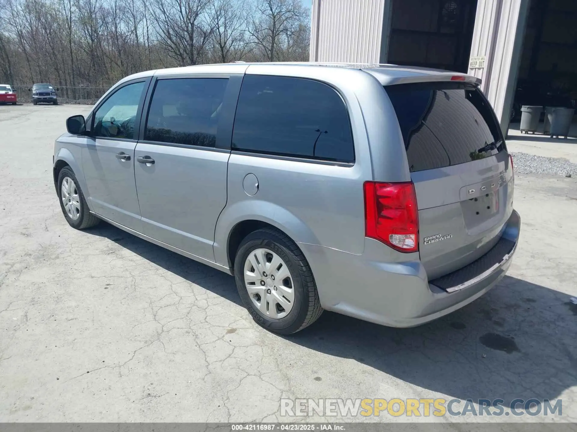 3 Фотография поврежденного автомобиля 2C4RDGBG0KR805228 DODGE GRAND CARAVAN 2019