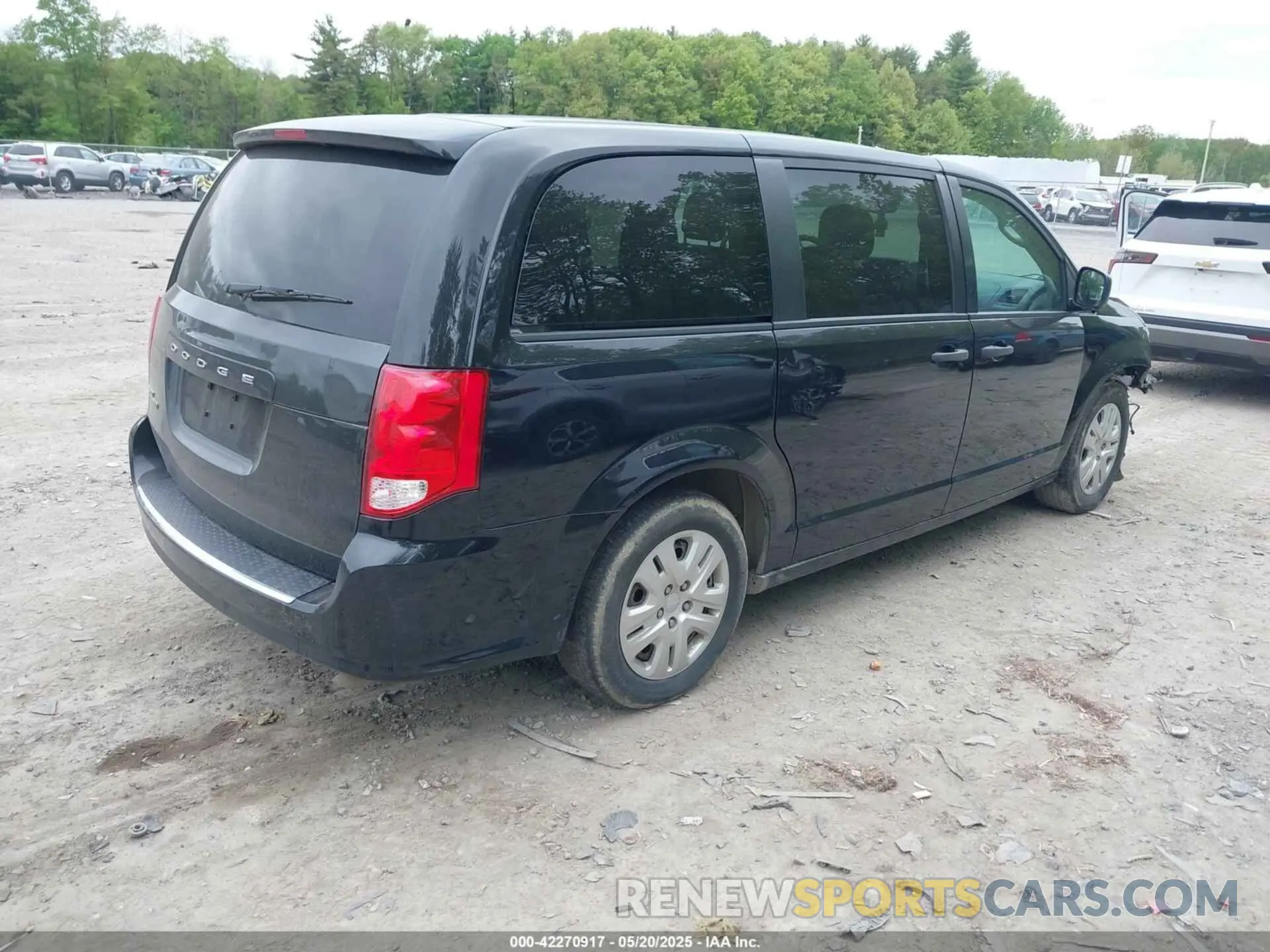 4 Фотография поврежденного автомобиля 2C4RDGBG2KR797195 DODGE GRAND CARAVAN 2019