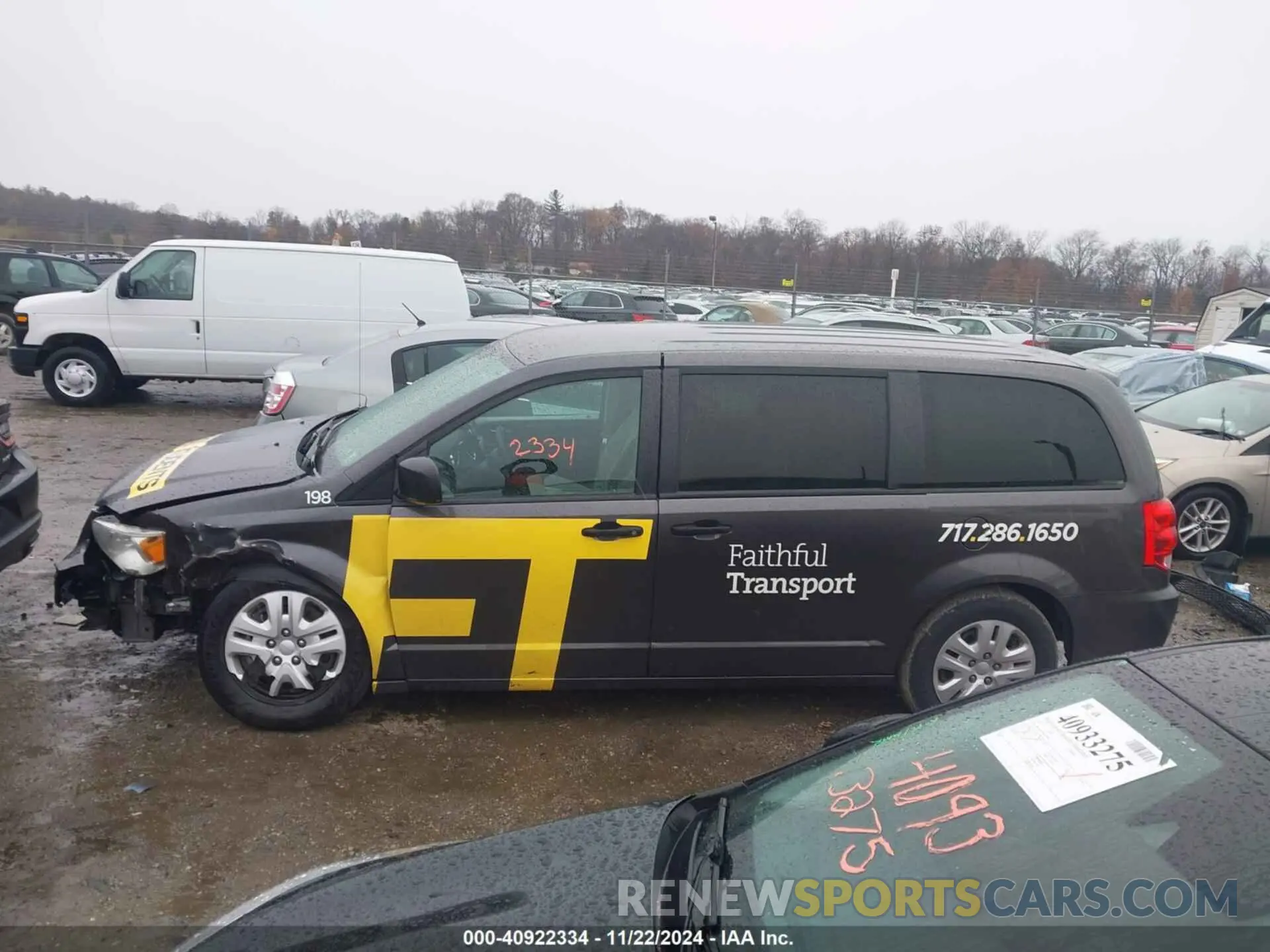 14 Фотография поврежденного автомобиля 2C4RDGBG3KR757062 DODGE GRAND CARAVAN 2019