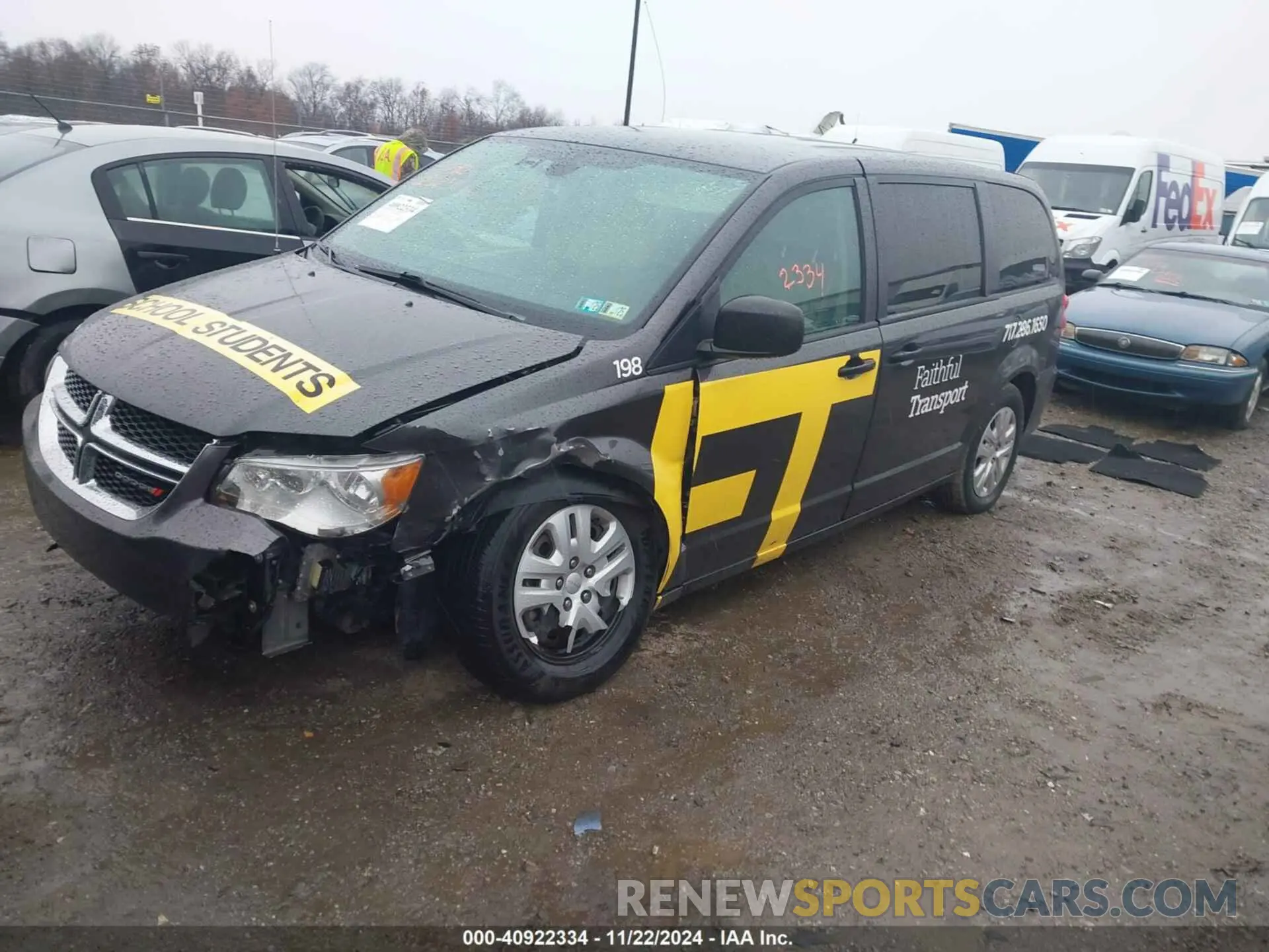 2 Фотография поврежденного автомобиля 2C4RDGBG3KR757062 DODGE GRAND CARAVAN 2019
