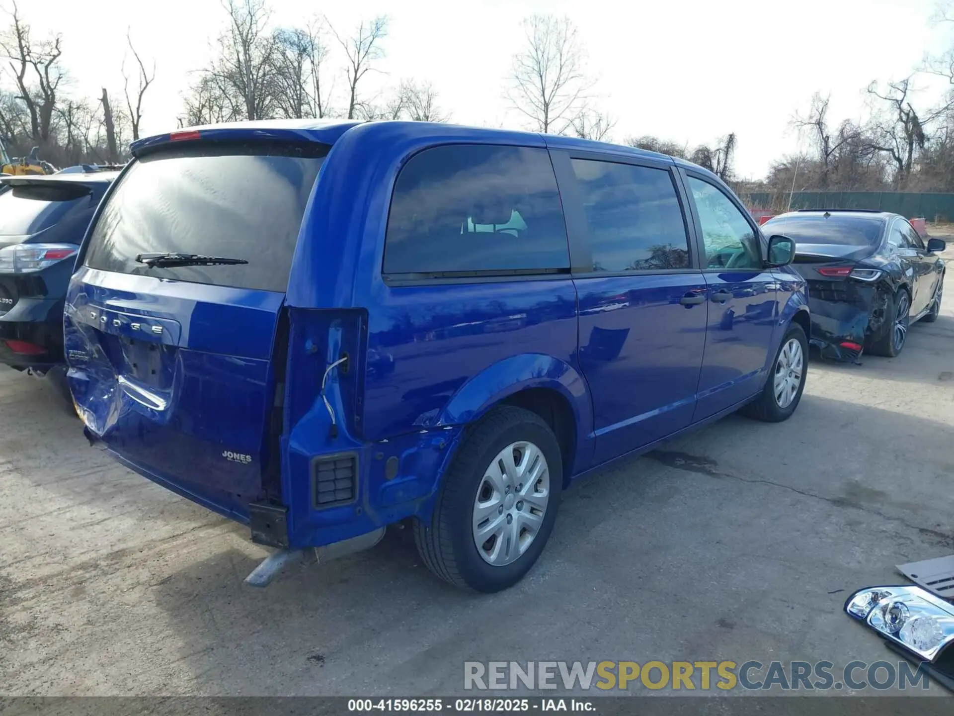 4 Фотография поврежденного автомобиля 2C4RDGBG5KR551435 DODGE GRAND CARAVAN 2019