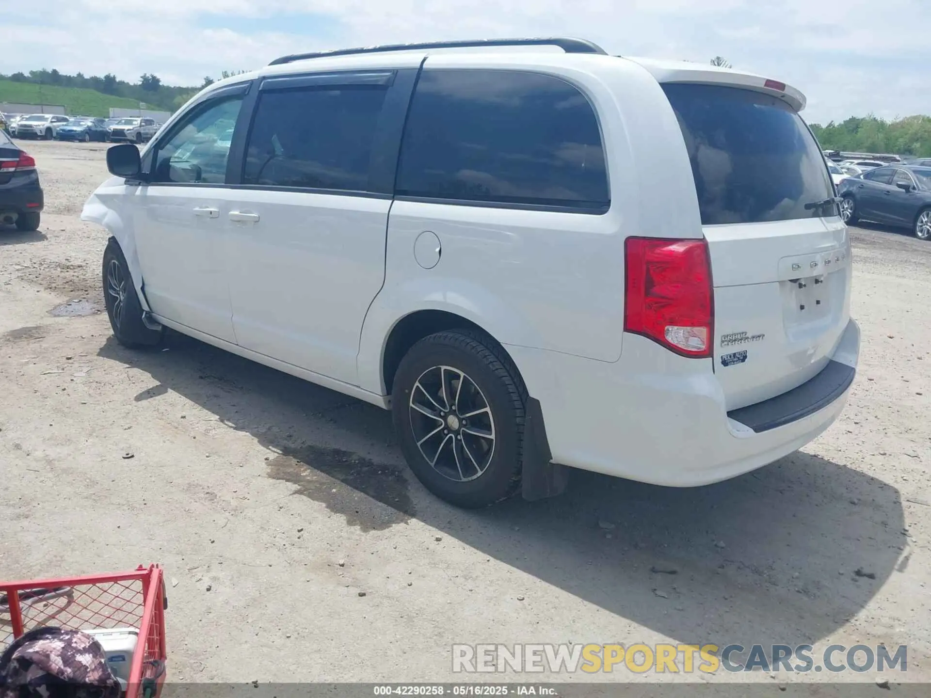 3 Фотография поврежденного автомобиля 2C4RDGBG6KR591927 DODGE GRAND CARAVAN 2019
