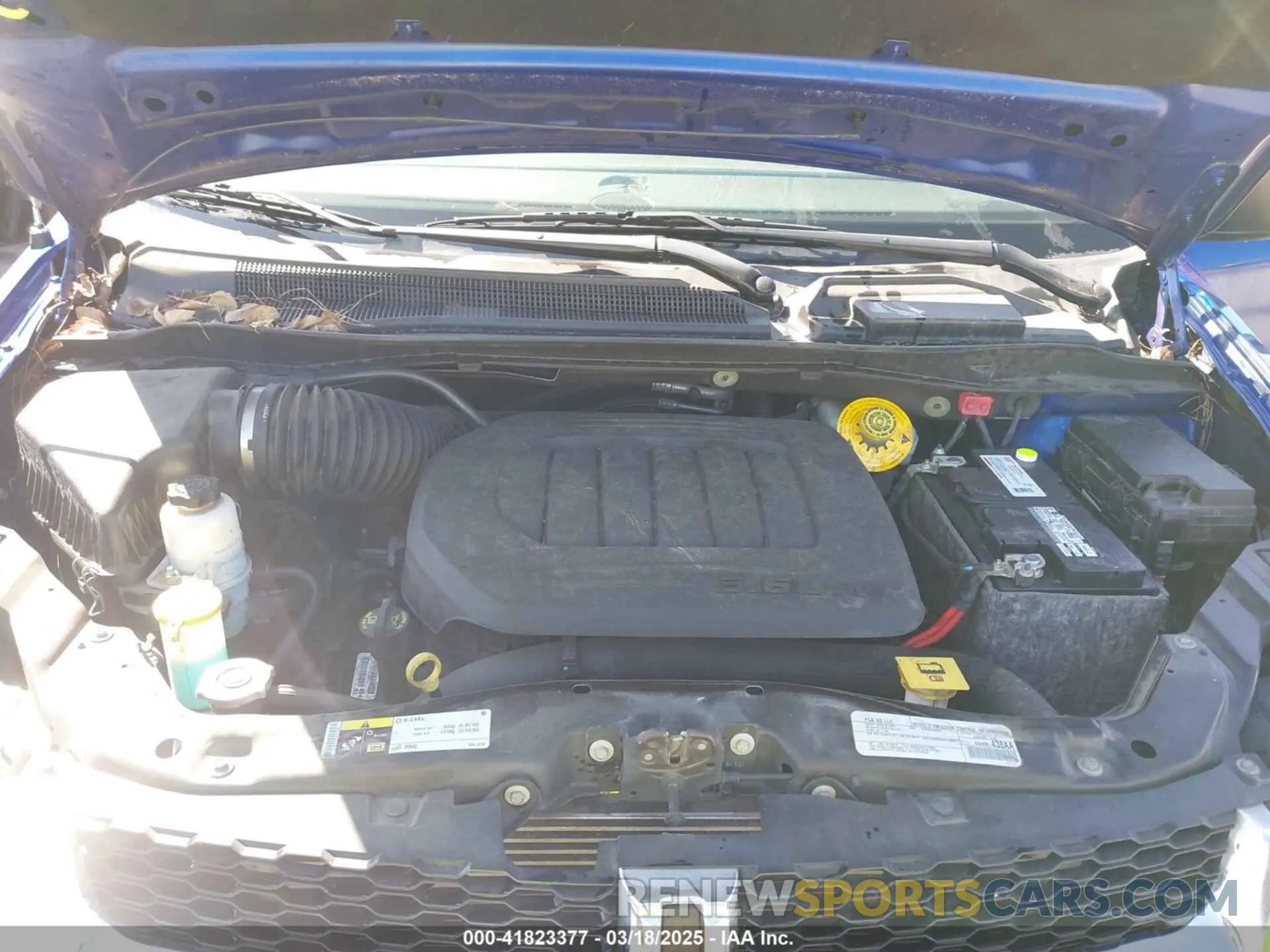 10 Photograph of a damaged car 2C4RDGBG7KR596327 DODGE GRAND CARAVAN 2019