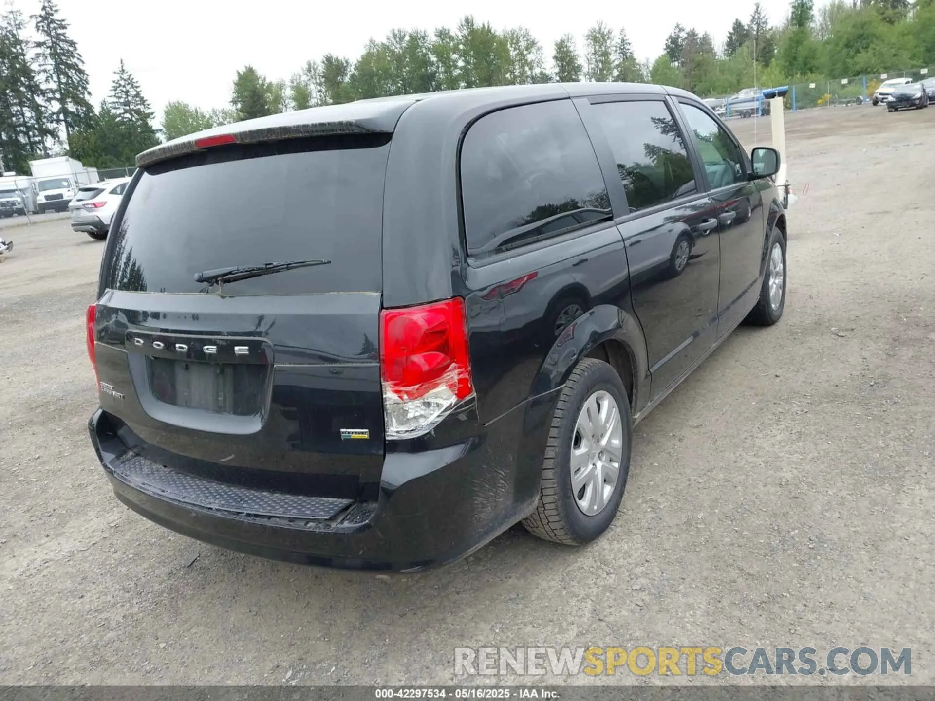 4 Фотография поврежденного автомобиля 2C4RDGBG7KR791263 DODGE GRAND CARAVAN 2019