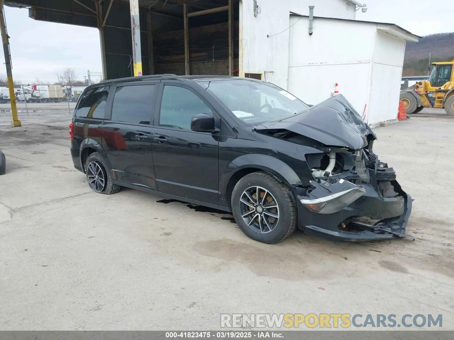 1 Фотография поврежденного автомобиля 2C4RDGCG0KR547100 DODGE GRAND CARAVAN 2019