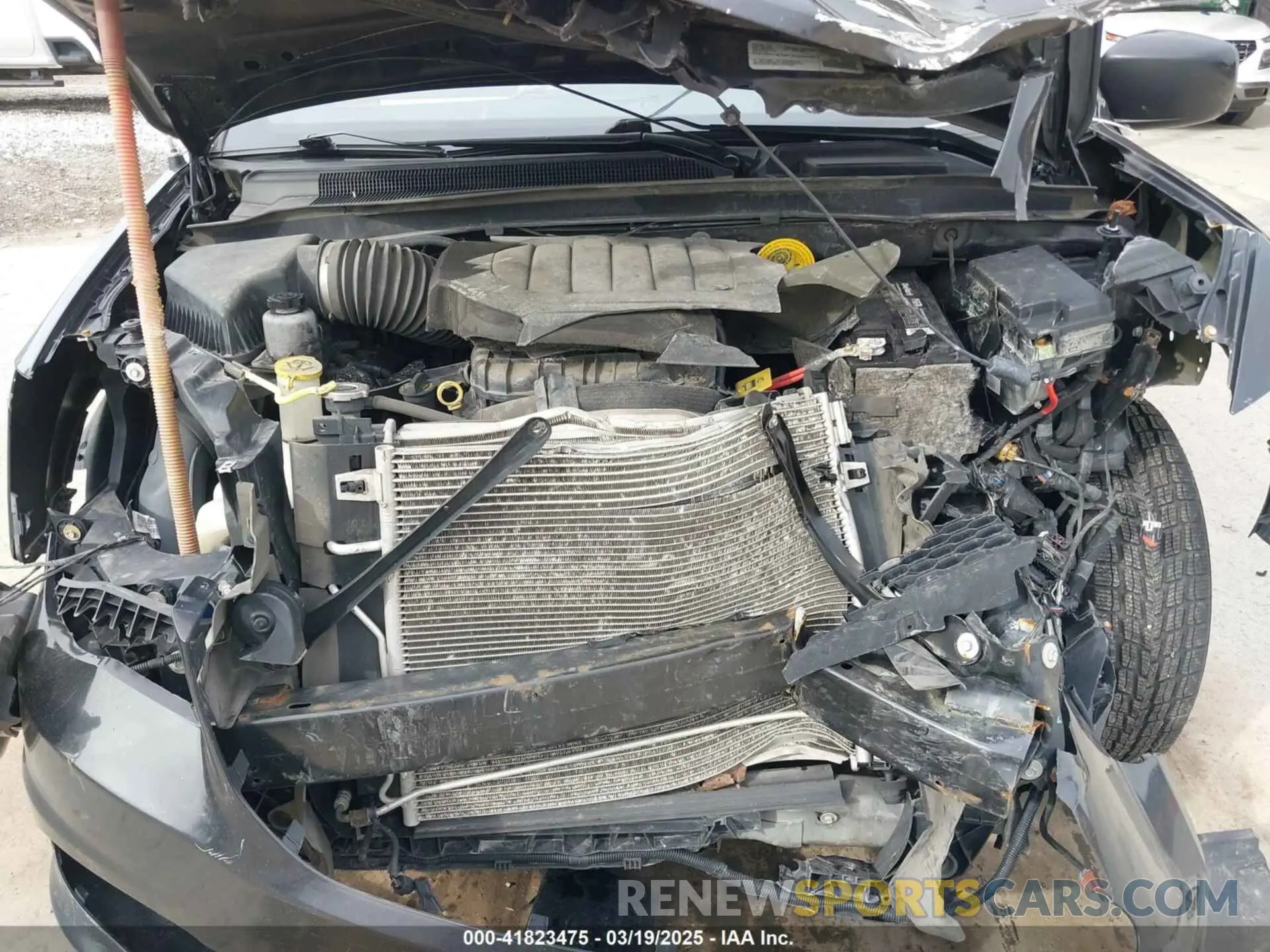 10 Фотография поврежденного автомобиля 2C4RDGCG0KR547100 DODGE GRAND CARAVAN 2019